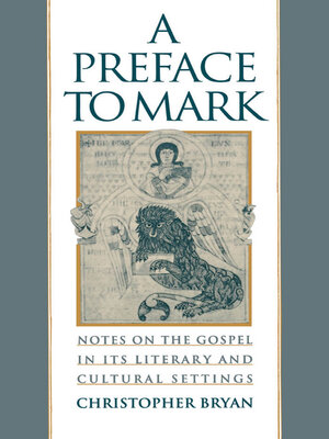 cover image of A Preface to Mark